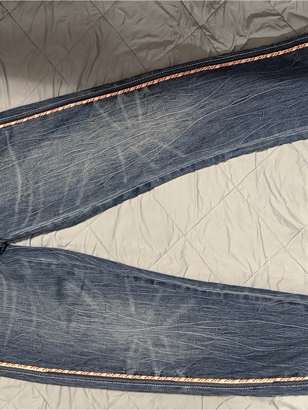 Women’s Blue Washed Jeans - Classic Comfort